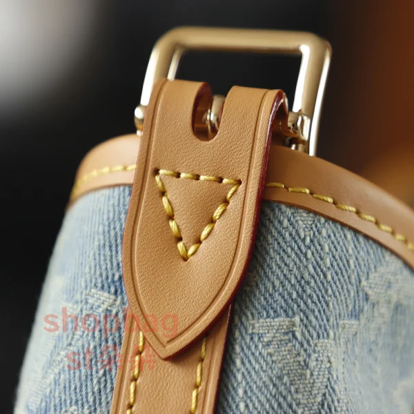 高仿包包 LV CarryAll PM Monogram Denim 妈咪包-M11462：圖片 13