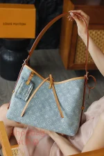 高仿包包 LV CarryAll PM Monogram Denim 妈咪包-M11462：圖片 24