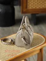 高仿包包 LV Speedy Bandoulière 20 Monogram 壓花EPI皮革 斜揹包-M46575：圖片 6