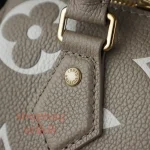 高仿包包 LV Speedy Bandoulière 20 Monogram 壓花EPI皮革 斜揹包-M46575：圖片 17