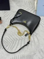 Prada Saffia 1BC204 小號粉色皮革托特包：圖片 7