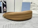 Prada Moon 1BC212 中號米白色皮革單肩包：圖片 6