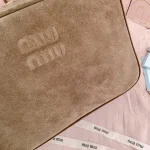 MiuMiu 麂皮Beau手袋包包-5BB117：圖片 10