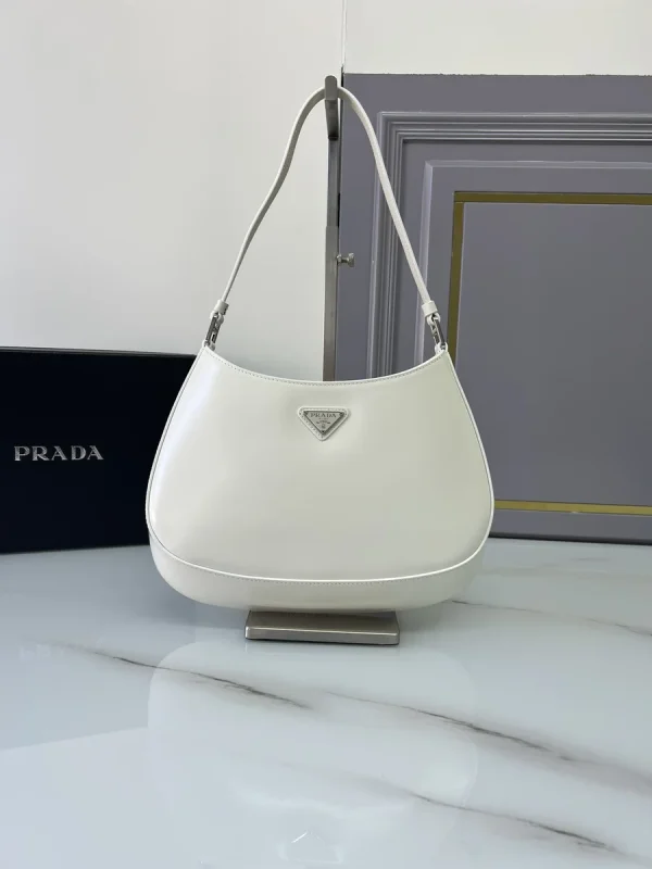 Prada Cleo 1BC499 中號粉色皮革單肩包：圖片 3