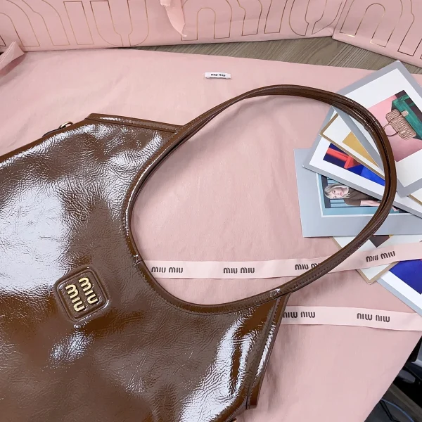 MiuMiu Ivynaplakpateleatherbag-5BG231：圖片 8