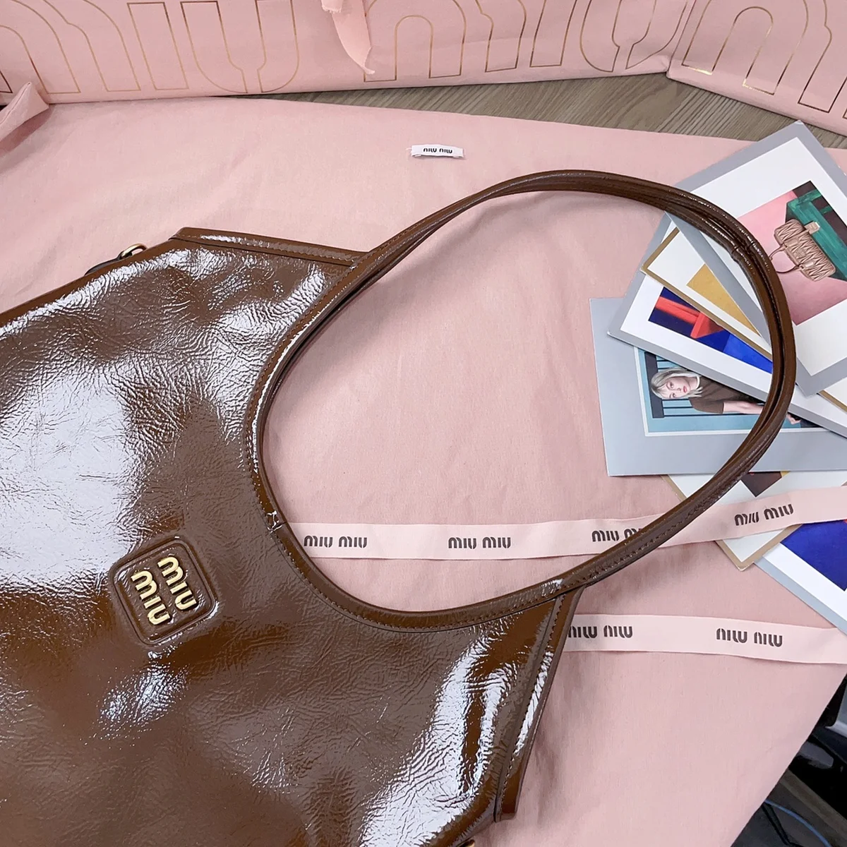 MiuMiu Ivynaplakpateleatherbag-5BG231 8 MiuMiu Ivynaplakpateleatherbag-5BG231