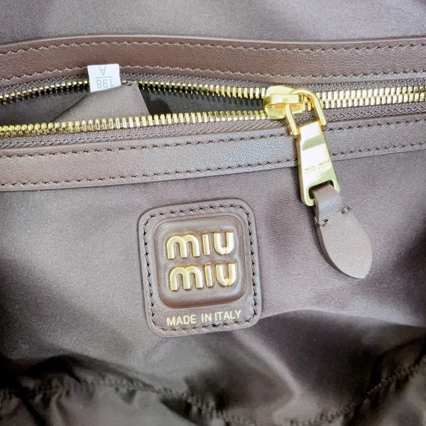 MiuMiu 皮革Beau手袋包包-5BB117：圖片 10