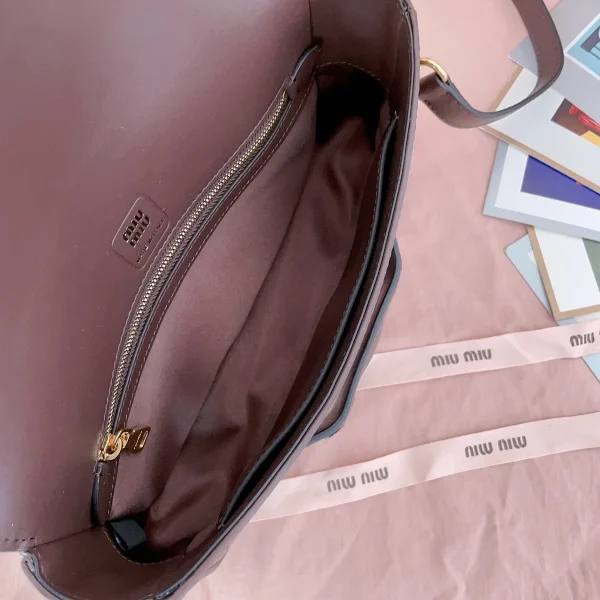 MiuMiu Penny皮革手袋包包-5BD270：圖片 10