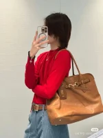 MiuMiu Aveure納帕皮革手袋包包-5BG291：圖片 3