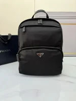 Prada ReN 2VZ104 中號黑色尼龍後背包：圖片 2