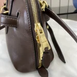 MiuMiu FROMTHERUNWAYAveure納帕皮革手挽手袋包包-5BB169：圖片 9