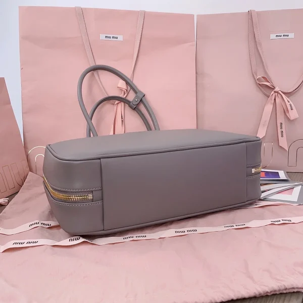 MiuMiu 皮革Beau手袋包包-5BB117：圖片 7