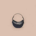 Prada Mini 1BC199 小號黑色皮革單肩包