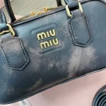 MiuMiu Arcadie皮革手袋包包-5BB142：圖片 9