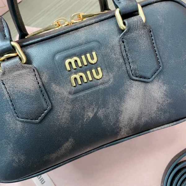MiuMiu Arcadie皮革手袋包包-5BB142：圖片 9