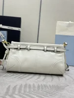 Prada Modern 1BH215 小號黑色皮革肩背包：圖片 3