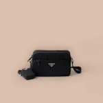 Prada Re-Nylon 1BC167 小號黑色再生尼龍掛肩包