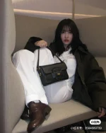 MiuMiu Penny皮革手袋包包-5BD270：圖片 4
