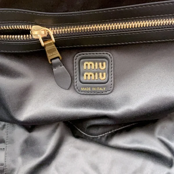 MiuMiu 皮革Beau手袋包包-5BB117：圖片 10