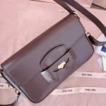 MiuMiu Penny皮革手袋包包-5BD270：圖片 6