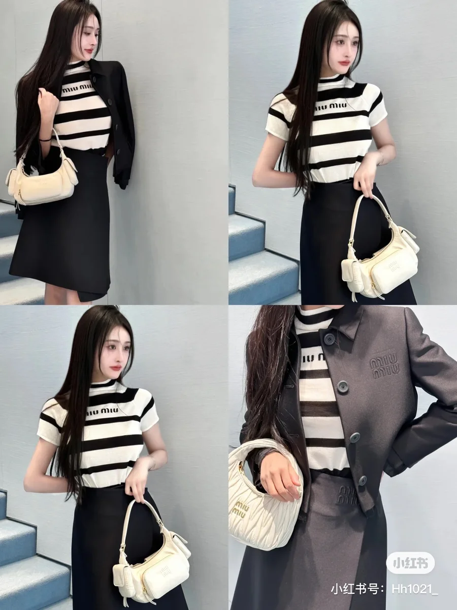 MiuMiu 納帕軟皮Pocket手袋包包-5BC146 7 MiuMiu 納帕軟皮Pocket手袋包包-5BC146