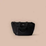Prada ReN 1BG102 中號黑色尼龍托特包