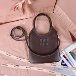 MiuMiu IVY皮革手袋包包-5BA281：圖片 4