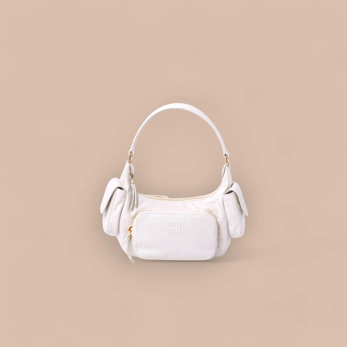 MiuMiu 納帕軟皮Pocket手袋包包-5BC146 1 MiuMiu 納帕軟皮Pocket手袋包包-5BC146