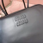 MiuMiu 皮革Beau手袋包包-5BB117：圖片 6