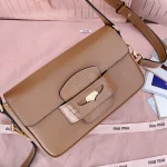MiuMiu Penny皮革手袋包包-5BD270：圖片 6