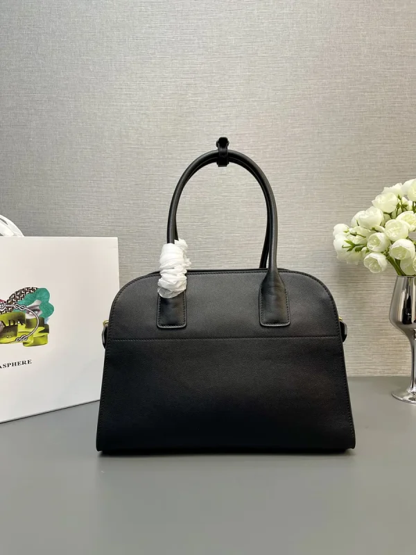 Prada Galleria 1BG538 中號黑色皮革托特包：圖片 4