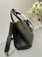 Prada Galleria 1BA863 中號黑色皮革單肩包：圖片 5