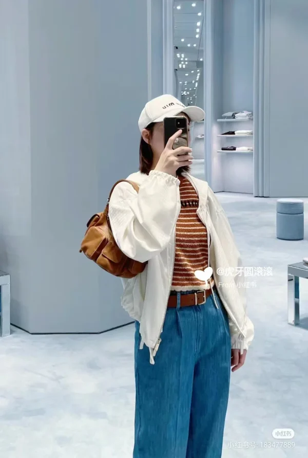 MiuMiu 納帕皮革Pocket手袋包包-5BC146：圖片 4