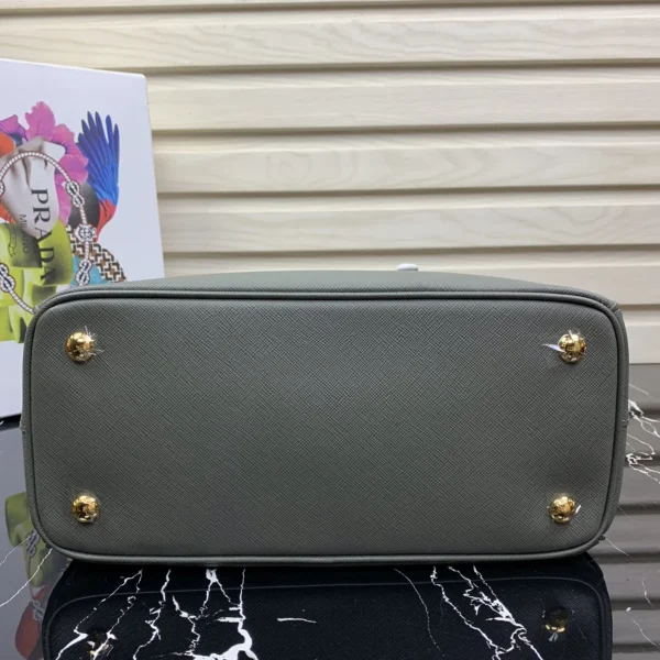 Prada Galleria 1BA863 中號粉色小牛皮托特包：圖片 6