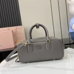 MiuMiu Arcadie皮革手袋包包-5BB148：圖片 2