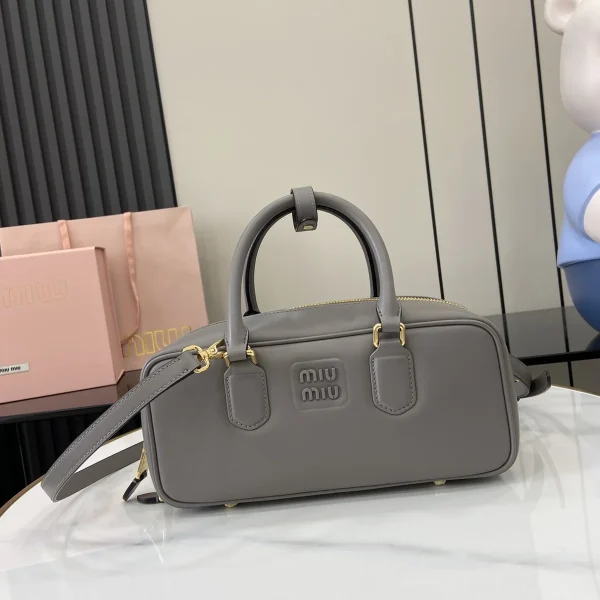 MiuMiu Arcadie皮革手袋包包-5BB148：圖片 2