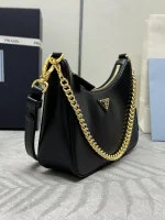 Prada Saffia 1BC204 小號粉色皮革托特包：圖片 4