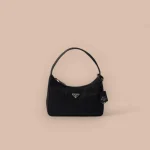 Prada Re-Edition 1NE515 小號黑色尼龍單肩包