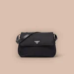 Prada ReNylon 1BD256 大號黑色尼龍肩背包