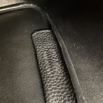 Prada Flou 1BG335 小號黑色皮革手提包：圖片 10