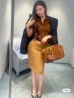 MiuMiu 麂皮Beau手袋包包-5BB117：圖片 2