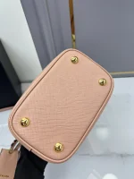 Prada Double 1BA217 小號淺灰皮革單肩包：圖片 6