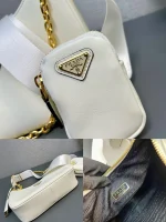 Prada Re-Ed 1BH204 小號粉色尼龍單肩包：圖片 10