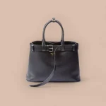 Prada Napa 1BA416 中號黑色皮革托特包