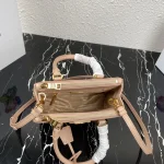 Prada Galleria 1BA906 小號粉色皮革手提包：圖片 10