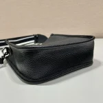Prada Mini 1BH191 小號黑色皮革單肩包：圖片 8