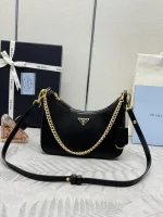 Prada Saffia 1BC204 小號粉色皮革托特包：圖片 3