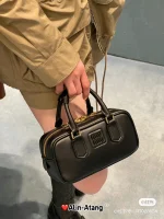 MiuMiu Arcadie皮革手袋包包-5BB142：圖片 2