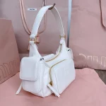 MiuMiu 納帕軟皮Pocket手袋包包-5BC146：圖片 12