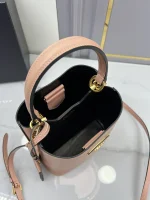 Prada Double 1BA217 小號淺灰皮革單肩包：圖片 8